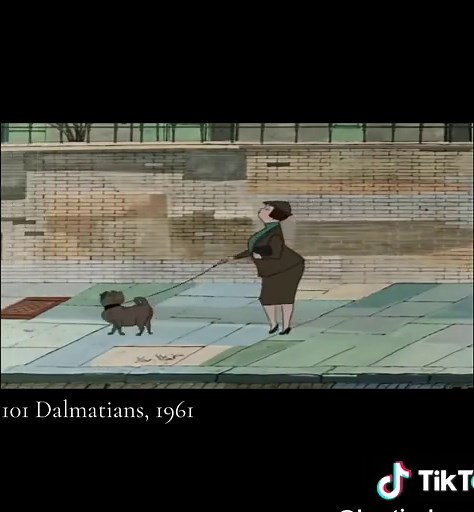 Pongo Judges Passersby in Vintage 101 Dalmatians