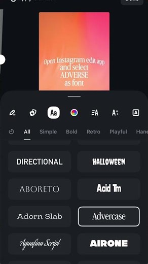 Instagram viral reel text tutorial
