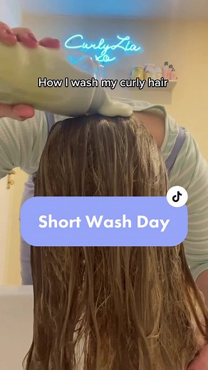 Natural Curly Hair Wash Routine