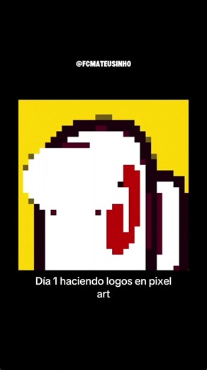Día 1 haciendo logos en pixel art ​⁠|@Innersloth | Among Us