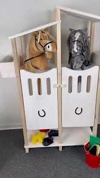 Hobby Horse Stall für 2 Pferde – Das perfekte Zuhause für die Hobby Horse Steckenpferde! 🐴