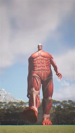 COLOSSAL Titan eats animation by @fananimation5719 #short#video#animation#aot