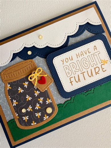 Graduation Card/inspirational Card/motivational Card/good Luck Cards/fireflies - Etsy