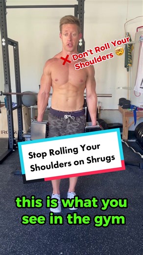 Effective Shoulder Shrugs: Don't Roll, Just Shrug