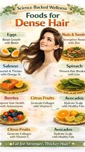 Food for healthy hairs #hair #food