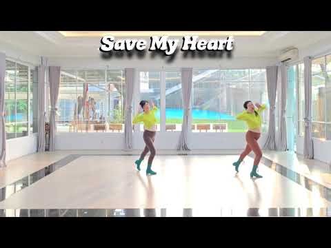 Save My Heart - Line Dance || Phrased Advanced Level || Choreo : Mike Liadouze (FR) & Ryan Hunt (UK)