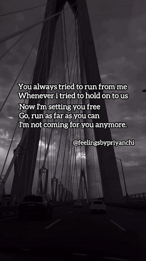I’m setting you free 💔 | Emotional Heart Touching Lines | Feelings by Priyanchi
