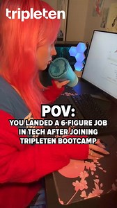 524K views · 1.5K reactions | Take our quick 3-minute quiz to find out which tech career best suits you, join our bootcamp, access career services, and launch your high-paying remote career.  Start today!  | TripleTen | Facebook
