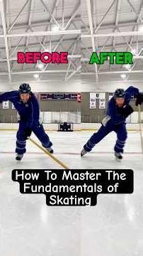 5 Skating Fundamentals You ABSOLUTELY Must Master #hockeytraining #skating #tips