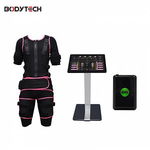 [Hot Item] Bodytech Model Consumption Calorie EMS Suit Full Body Lymphatic Detoxification Improves Cellulite EMS Beauty Slimming Suit