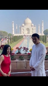 Queen Mother Tshering Yangden Wangchuck and HRH Princess Dechen Yangzom Wangchuck made a vist to Taj Mahal recently . . Video courtesy Boy Dorjie TikTok | Inside_bhutan