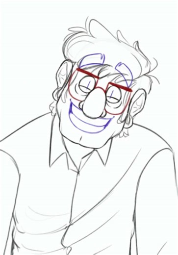 “THIS THING’S DELUXE!” WIP animation #animation #gravityfalls #billcipher #fordpines #art