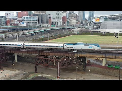 Rare Catch: The Amtrak Cardinal in the Daylight Through Glendale, Cincinnati and Maysville