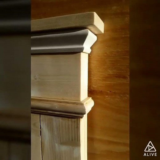 Fancy Farmhouse King Size Bed Build ( Ana White Design)