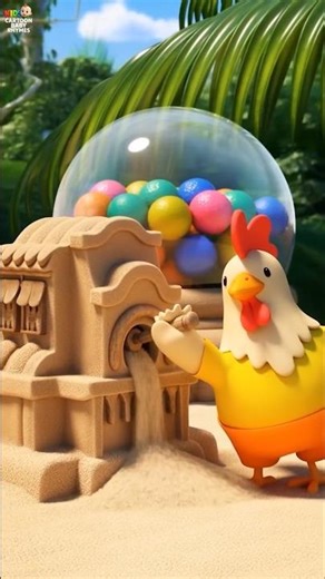 Beach Gumball Machine Song Animals Shorts Cartoon