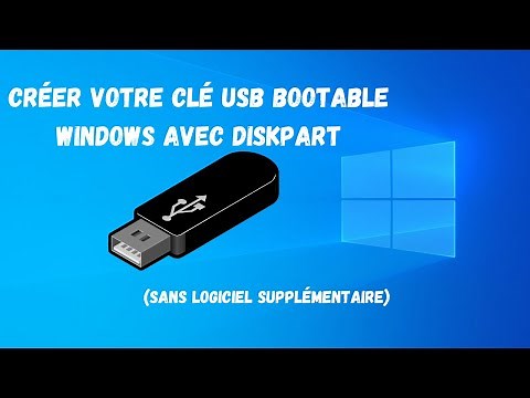 [TUTO] Créer votre clé USB bootable Windows avec DISKPART | Create bootable Windows USB key DISKPART