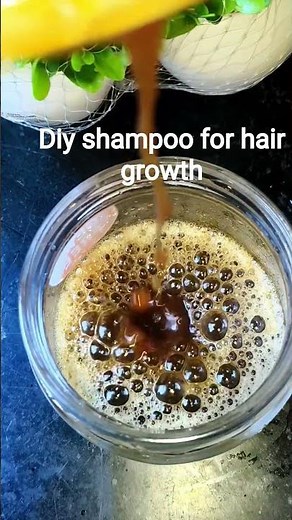 hommade natural shampoo for hair growth ll🌸💹ll #shorts