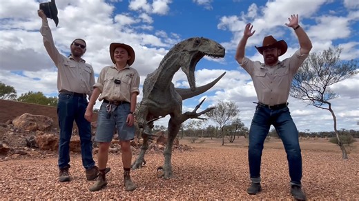 🎉🦕 Happy New Year’s Eve! 🦖🎉 From all of us at the Australian Age of Dinosaurs Museum of Natural History, we wish you a joyful New Year and a safe, festive season! We hope 2026 will be filled with wonder, adventure and a little dinosaur magic. ✨ #HappyNewYear #NewYearsEve #DinosaursNewYear #ExperienceWinton #OutbackQueensland Experience Outback Queensland, Australia Experience Winton | Australian Age of Dinosaurs