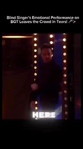 Blind Singer’s Emotional Performance on BGT Leaves the Crowd in Tears! 🎤✨Check the comments | Interesting Stories