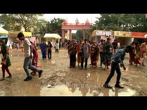 People facing problem due to rain during Durga Puja