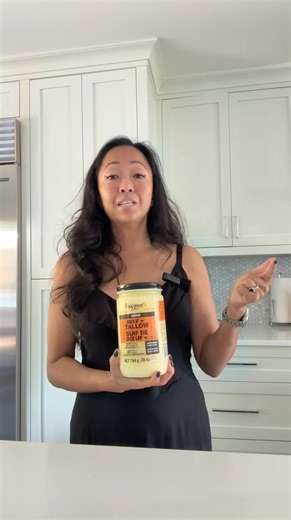 American Grassfed Beef Tallow - Premium, Natural Cooking Oil. NEVER Bleached.NEVER Hydrogenated. NOTHING Artificial. Great for searing, roasting, baking, and frying. @costco_canada Calgary Heritage Oct 2025 . . .· #costco #tinasfavyyc #costcoloverscanada #realgood #beeftallow | Costco Lovers Canada