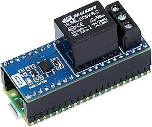 sb components Raspberry Pi Pico Board with Single Channel Relay HAT for Raspberry Pi Pico