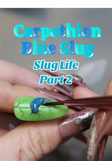 Hey guess what! I have more slugs! Slug Life part 2 #nailartist #pressonnails #nailart #slugs #trending