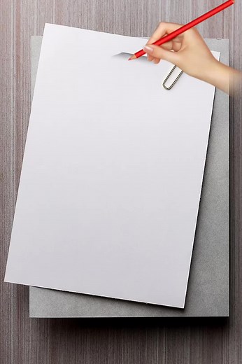 Creating a Stunning Portrait with a Red Pencil