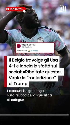 Mondiali, Belgio travolge gli Usa e lancia lo sfottò sui social: «Ribaltate questo»
