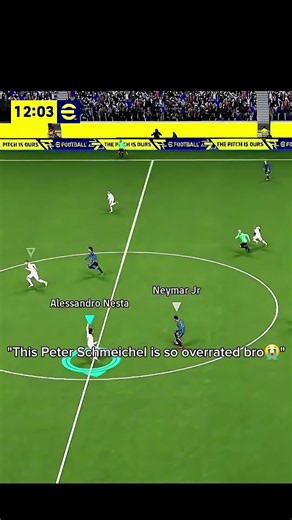193 cm Goalkeeper 🤣☠️ #efootball #efootball2026 #pes #efootballmobile #shorts