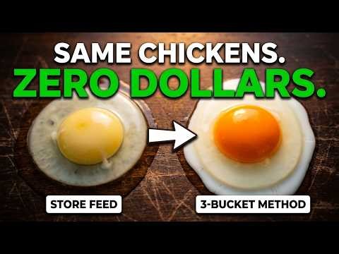 Raise Chickens for $0 a Month. The Method They Don't Teach at Tractor Supply