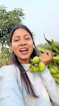 আমাদের ভেড়ির গাছে সব সময় আম হয়❤️ #video #minivlog #village #shortvideo #viral #farming #food