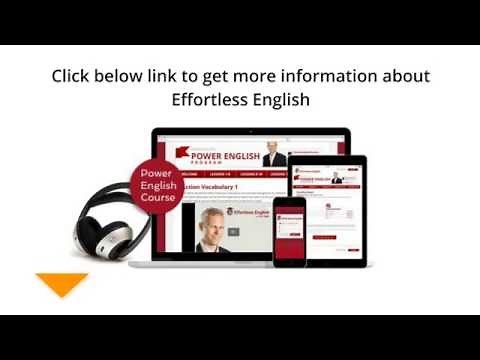 Effortless English Club Listening And Speaking Course