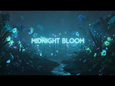 Dreamy Chill Trance • Midnight Bloom in a Fantasy Garden