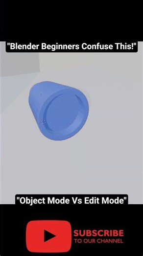 Blender Beginners ALWAYS Confuse This! Object Mode vs Edit Mode Blender 5.0