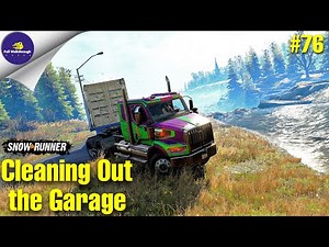 Cleaning Out the Garage - SNOWRUNNER | LowLand | Full Gameplay Walkthrough(no commentary)