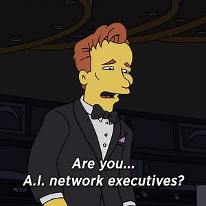 Conan's used to this sort of feedback by now. Stream the latest episodes of The Simpsons anytime on Hulu! | The Simpsons