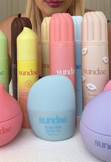 Refresh, hydrate, and glow from head to toe with our full Sundae line up 💌 - Whipped Shower Foam to cleanse - Body Whip Moisturiser to hydrate - Body mist to refresh - Whipped SPF50 to protect - Crackling After Sun Foam to cool down #sundaebody #SPF #whippedfoam #bodycare #suncare ❗️Let’s Get Tropical Sensitive Whipped SPF50 Sunscreen: Always read the label and follow the directions for use. Sunscreen is only one part of sun protection. Avoid prolonged high-risk sun exposure and reapply frequen