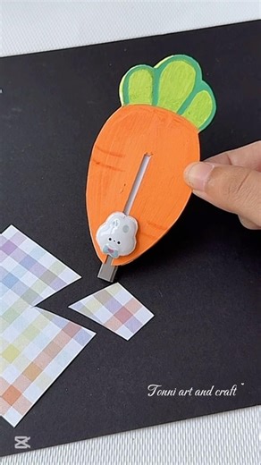 DIY paper cutter ￼#tonniartandcraft #diy #craft #cute #art