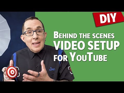 My Livestream Setup and DIY Home Studio for Photography Videos