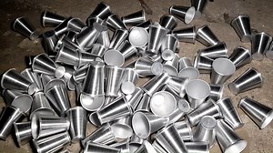 2.8K views · 84 reactions | Silver Steel Utensils Production Process | Wonderful Skills | Facebook