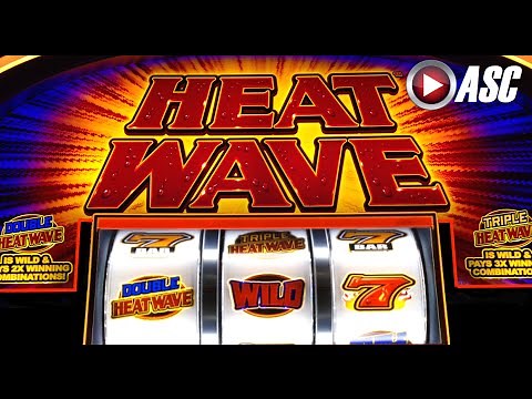 *NEW* HEAT WAVE | WMS - LIVE PLAY & Slot Machine Bonus Feature (25¢)