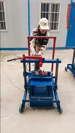 price list of concrete blocks machine making blocks, small manual movable bricks making machine