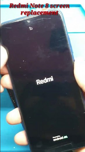 Redmi Note 8 screen replacement