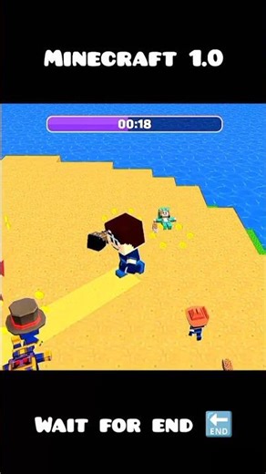 Minecraft 🚂 1.0 in 2000 ☠️🔥 #shorts #minecraft #shortsfeed