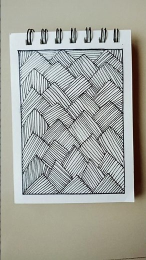 Day 24 Easy Zentangle Art Tutorial For Beginners #zentangle #art #easydrawing #shorts #viral #fyp