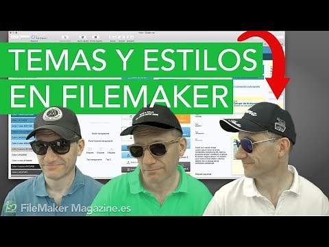 Temas y estilos en FileMaker