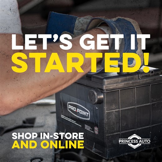 10K views · 36 reactions | Replace tired old automotive batteries with a new one that meets and exceeds OEM standards.  We have an analyzer to test your alternator and battery health, maintainers to keep them charged, plus booster cables and portable jump starters for peace of mind on the road. ➡️ https://prnc.es/3X3vTe9 | Princess Auto | Facebook