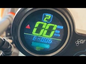 E-006 - Error 6 - Joyor Scooter Communication Error