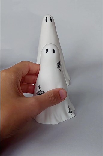 The Little Ghost Company: Spooky Ceramic Ghost Figures